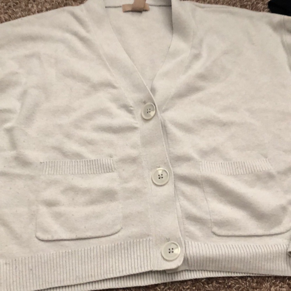 H&M lavender cardigan